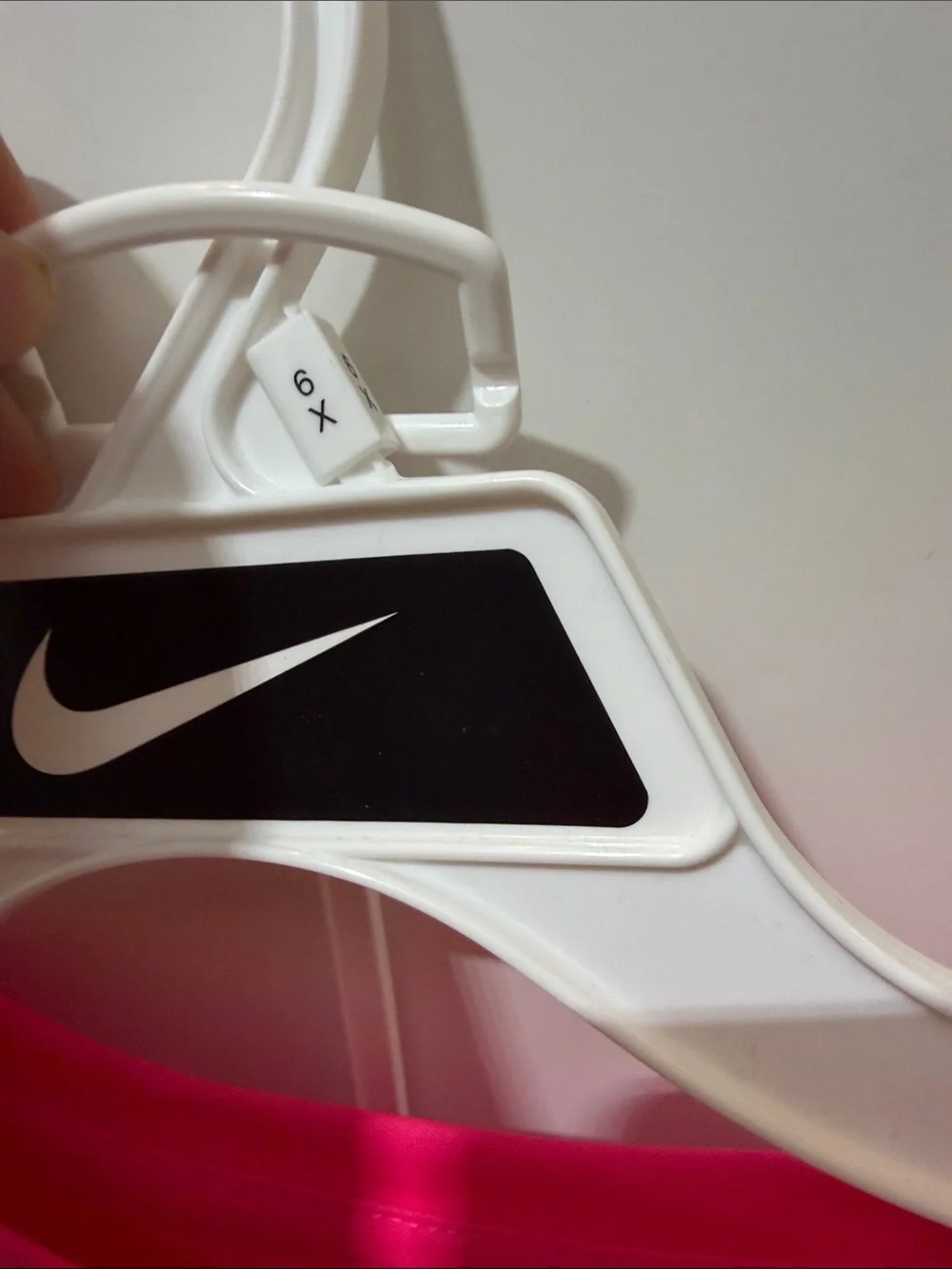 Nike Kids' Hot Pink Dri-FIT Logo Tee and shorts set